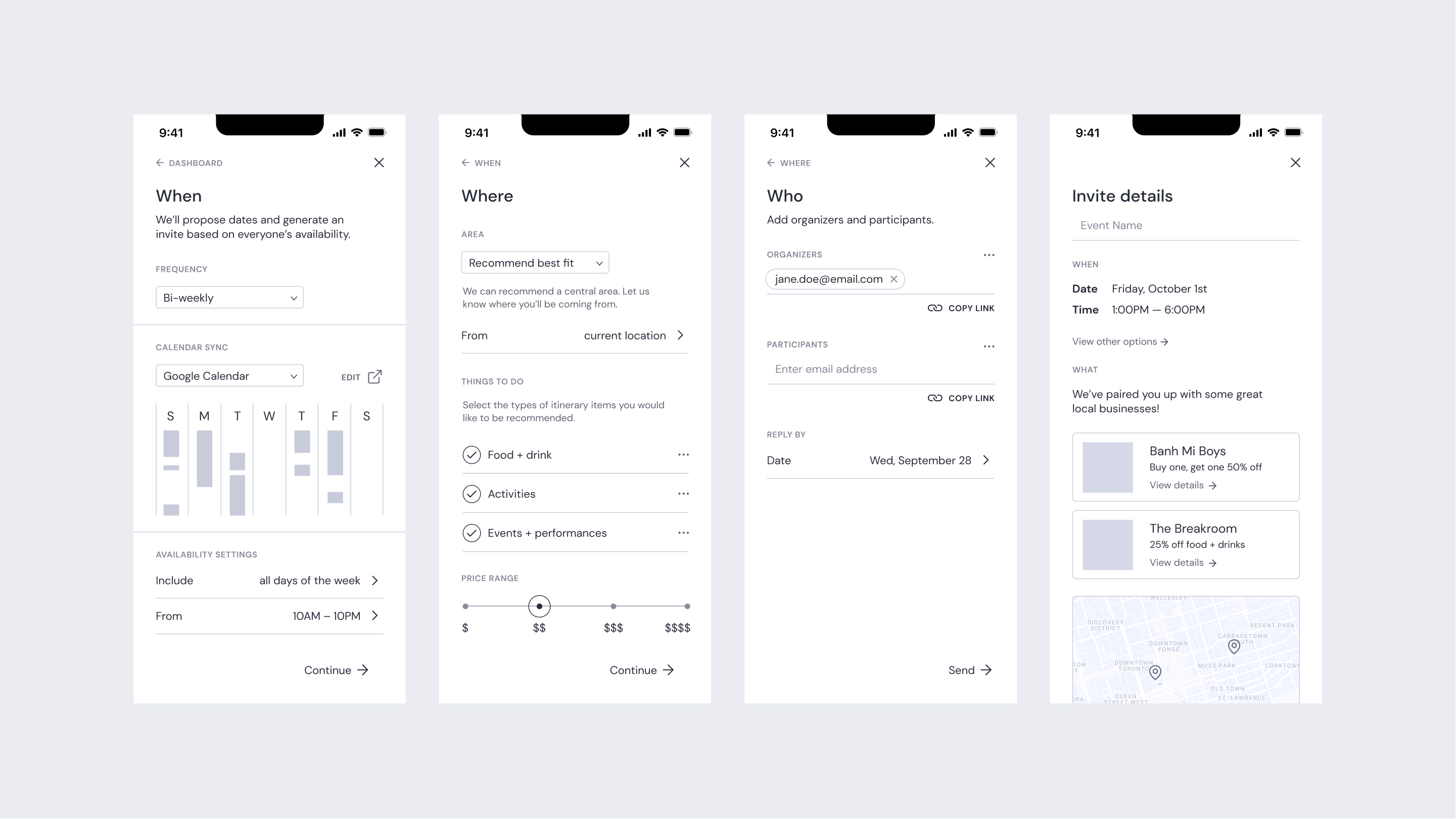 Wireframes